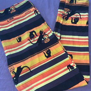 LuLaRoe Leggings - Halloween - Black Kitties